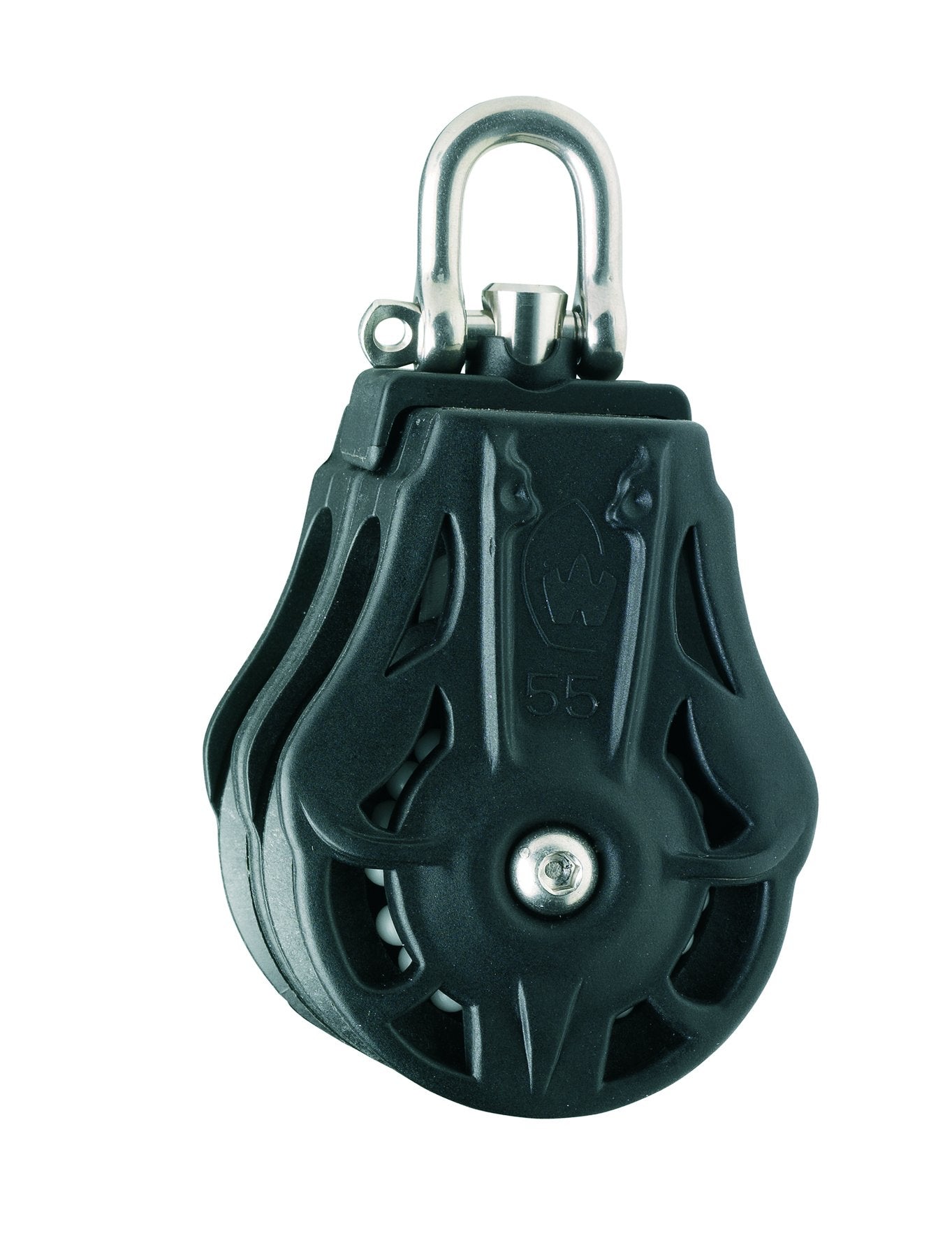 Wichard Double 2 11/64" (55mm) Ball Bearing Block w/ Swivel Head