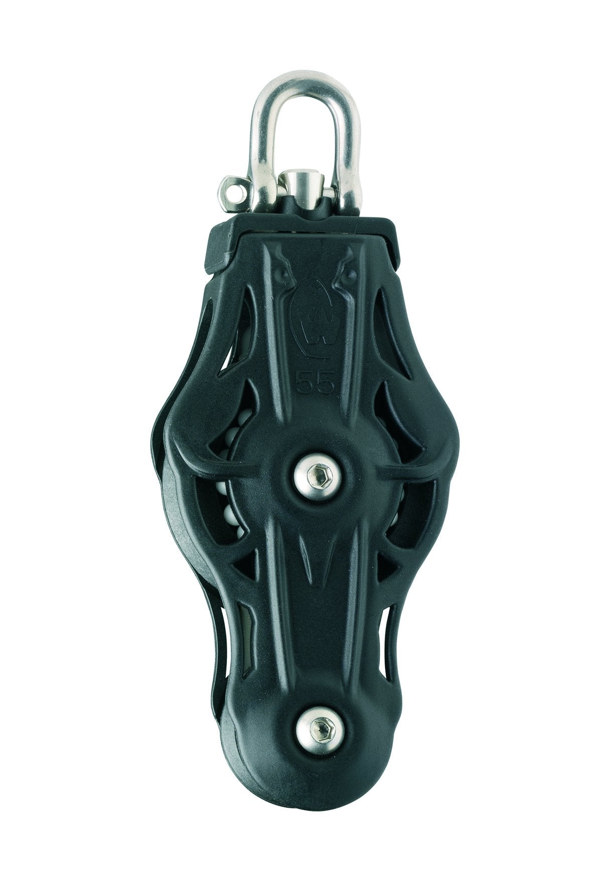 Wichard 2 11/64" (55mm) Ball Bearing Fiddle Block w/ Swivel Head