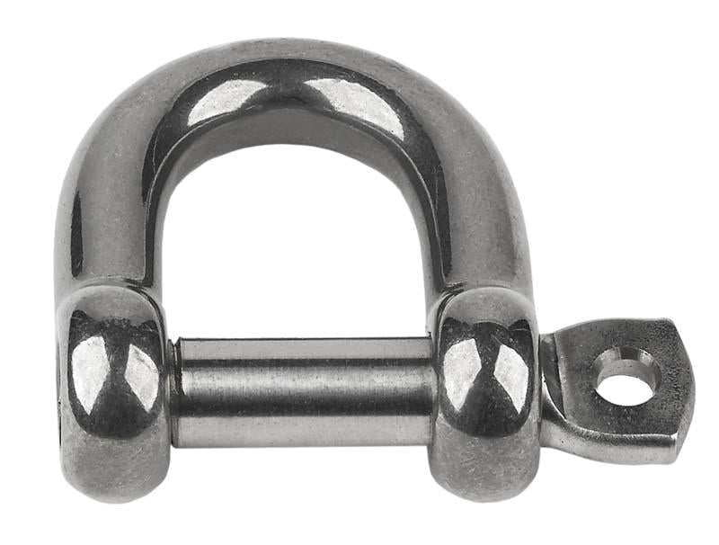 Schaefer 3/8" Pin x 1-9/32" Depth / Forged "D" Shackle
