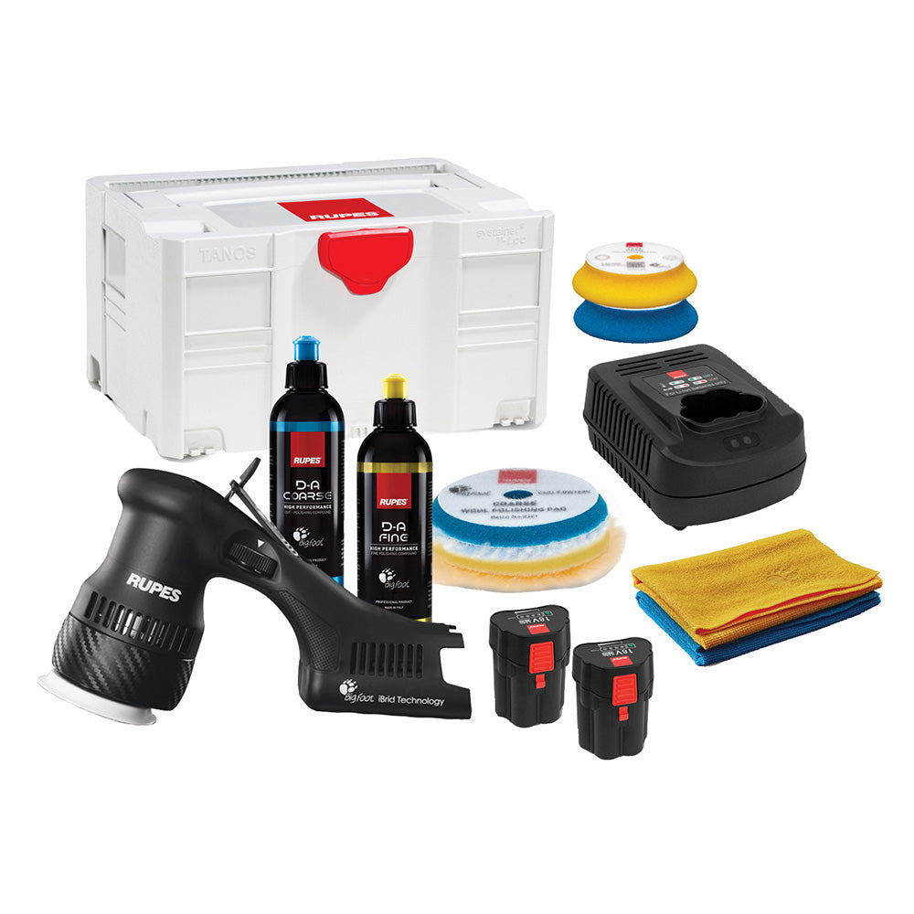 RUPES Bigfoot HLR75 Mini iBrid Polisher Kit Beta [HLR75/BETA]