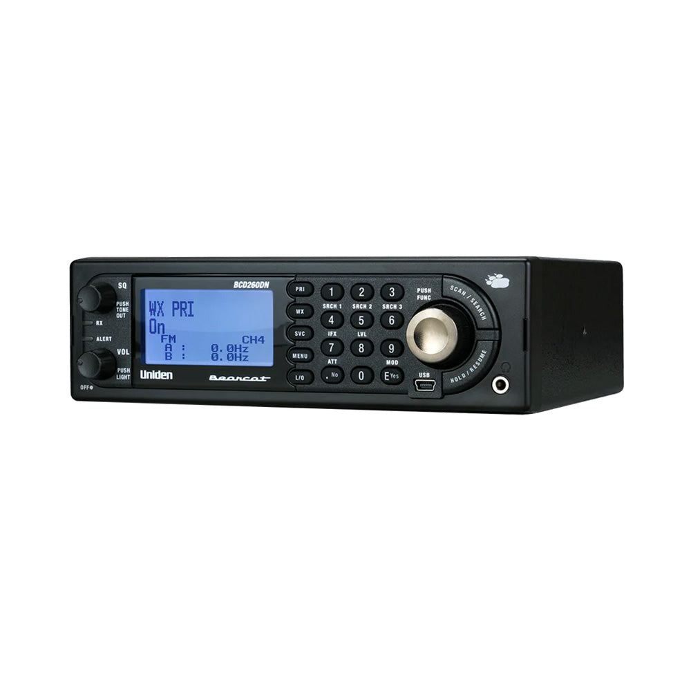 Uniden BCD260DN Feature-Packed Digital Base/Mobile Scanner [BCD260DN]