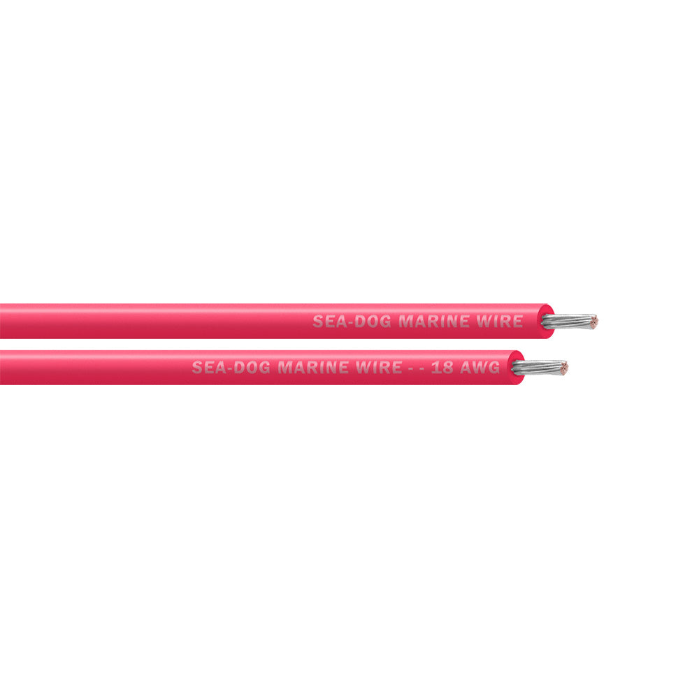 Sea-Dog 18 AWG Pink Primary Wire - 250' [8018094]