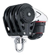 Harken 57mm Triple Swivel Carbo Block w/ Cam Cleat