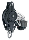 Harken 75mm Single Swivel Carbo Block w/ Cam Cleat & Becket