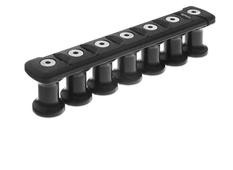 Spinlock Aft Organizer 9 x 20mm Sheave (8 Rope) w/ Min Sheave Spacing