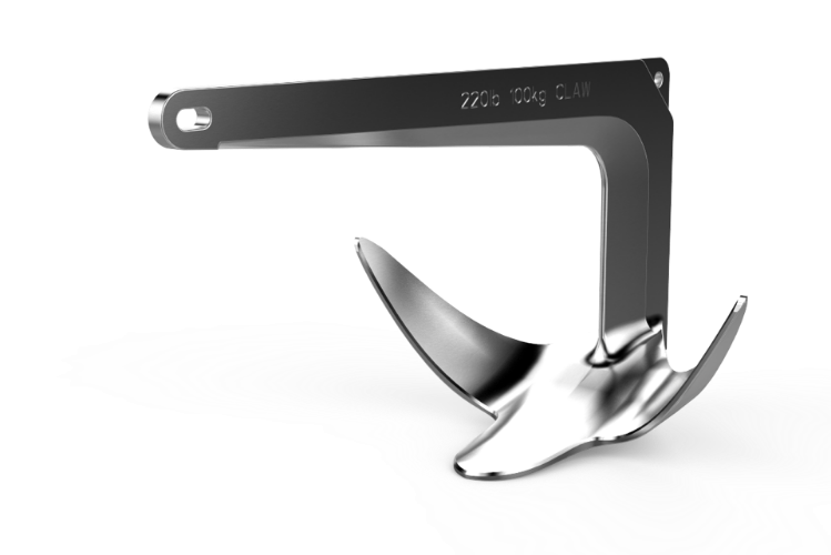 Lewmar Stainless Steel Claw Anchor 11 lbs. (5 kg)
