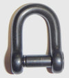 Wichard 13/32" Diameter Allen Head Pin D Shackle - Black