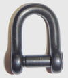 Wichard 5/16" Diameter Allen Head Pin D Shackle - Black