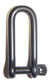 Wichard 5/32" Diameter Long Shackle w/ Captive Pin - Black