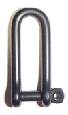 Wichard 5/16" Long Shackle w/ Captive Pin - Black