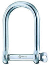 Wichard 3/16" Diameter Self-Locking Wide D Shackle