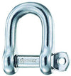 Wichard 5/32" Diameter D Shackle w/ Captive Pin