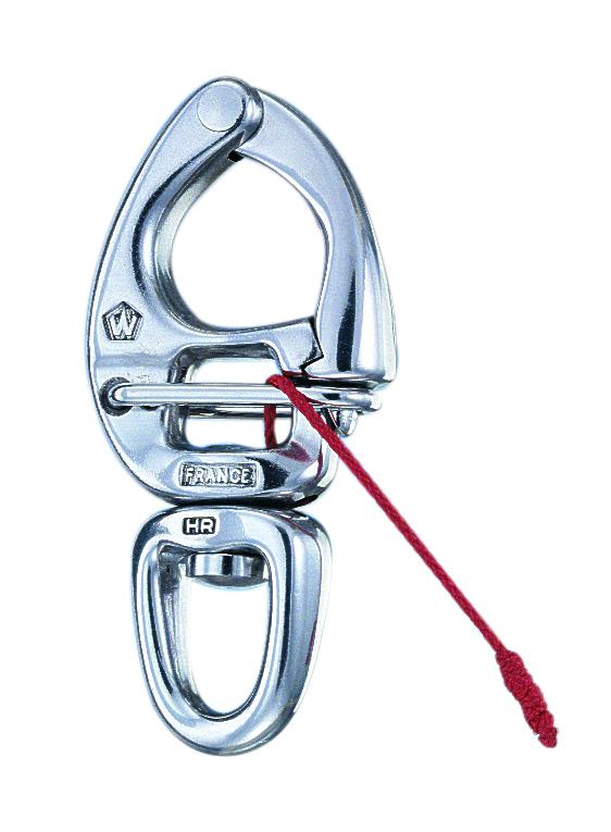 Wichard 5 3-32" Quick Release Snap Shackle "HR" w/ Swivel Eye