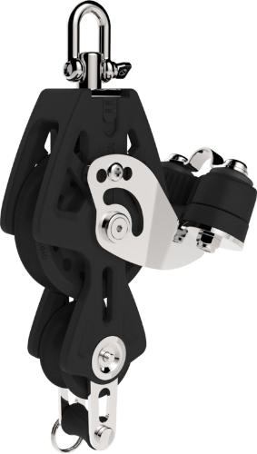 Lewmar 90mm Fiddle w/ Becket & Cam Synchro Block