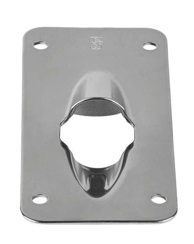 Schaefer Flat Halyard Exit Plate for Max 3/4" Line