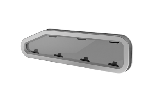 Lewmar Size 4 LH Angled Standard Portlight w/o Screen