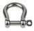 Schaefer 5/16" Pin Dia. Bow Shackle