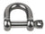 Schaefer 3/8" Pin Forged "D" Shackle