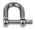 Schaefer 3/16" Pin Forged "D" Shackle