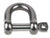 Schaefer 3/8" Pin x  1-9/32" Depth / Forged "D" Shackle