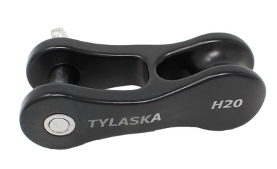 Tylaska 4.84" H20 Aluminum Halyard Shackle