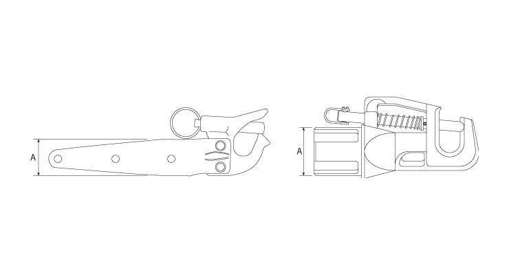 Ronstan 22mm Spinnaker Pole End