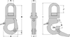 Tylaska SS10 Plunger Style Snap Shackle