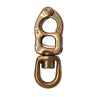 Tylaska 3 7/16" T8 Standard Bail Snap Shackle with Bronze PVD Finish