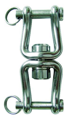 Tylaska 2 3/4" T5 Clevis/Clevis Bail Swivel